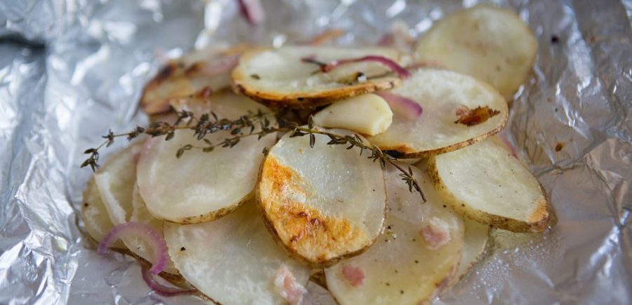 Foil Packet of Potatoes 4